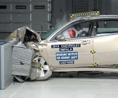 2010 Chevrolet Impala IIHS Frontal Impact Crash Test Picture